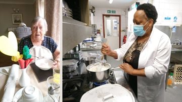 Zimbabwean international cuisine day at Middlesex home